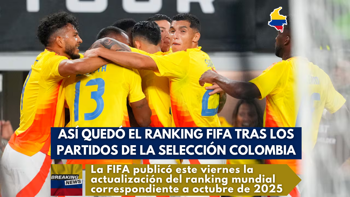 Así quedó el ranking FIFA tras los partidos de la Selección Colombia ...